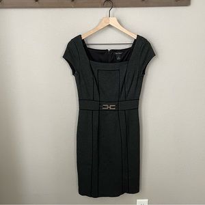 White House Black Market Gray Dress